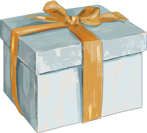 Painterly Hanukkah Gift